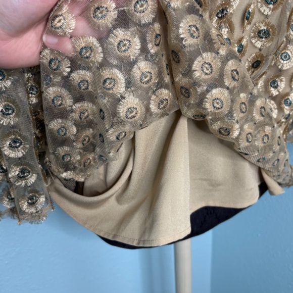 Calvin Klein Gold Blouse - Picture 6 of 13